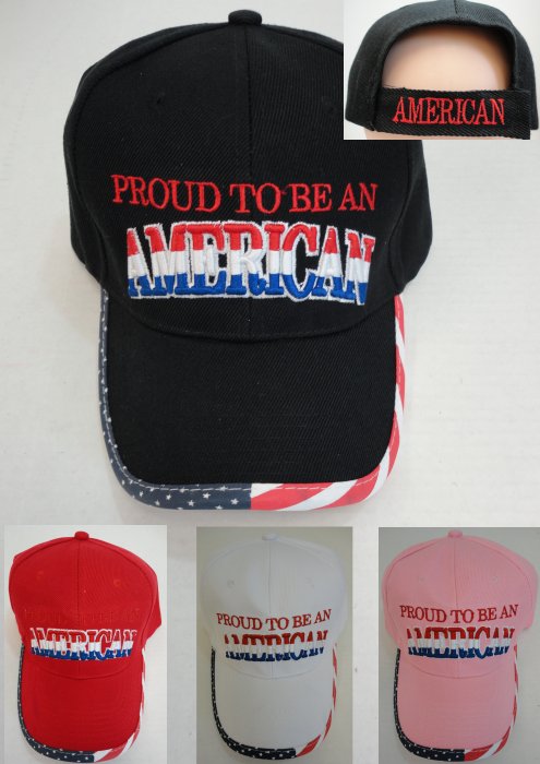 PROUD TO BE AN AMERICAN HAT